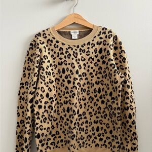 Leopard Print Sweater